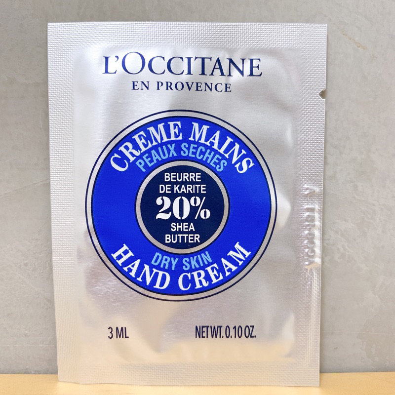 L'OCCITANE 歐舒丹 乳油木護手霜 3ml 試用包