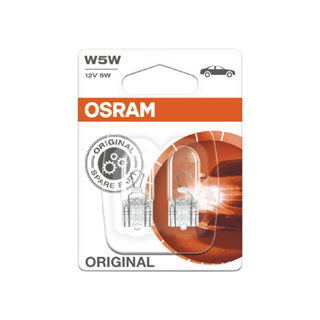 OSRAM歐司朗 ORIGINAL 2825 小炸彈燈泡 W5W 12V 5W(2入)【真便宜】