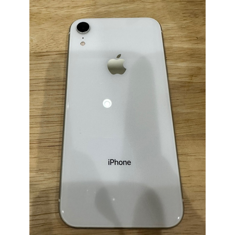 Apple iPhone XR 128g 白 自有 保存良好（送玻璃保護貼）