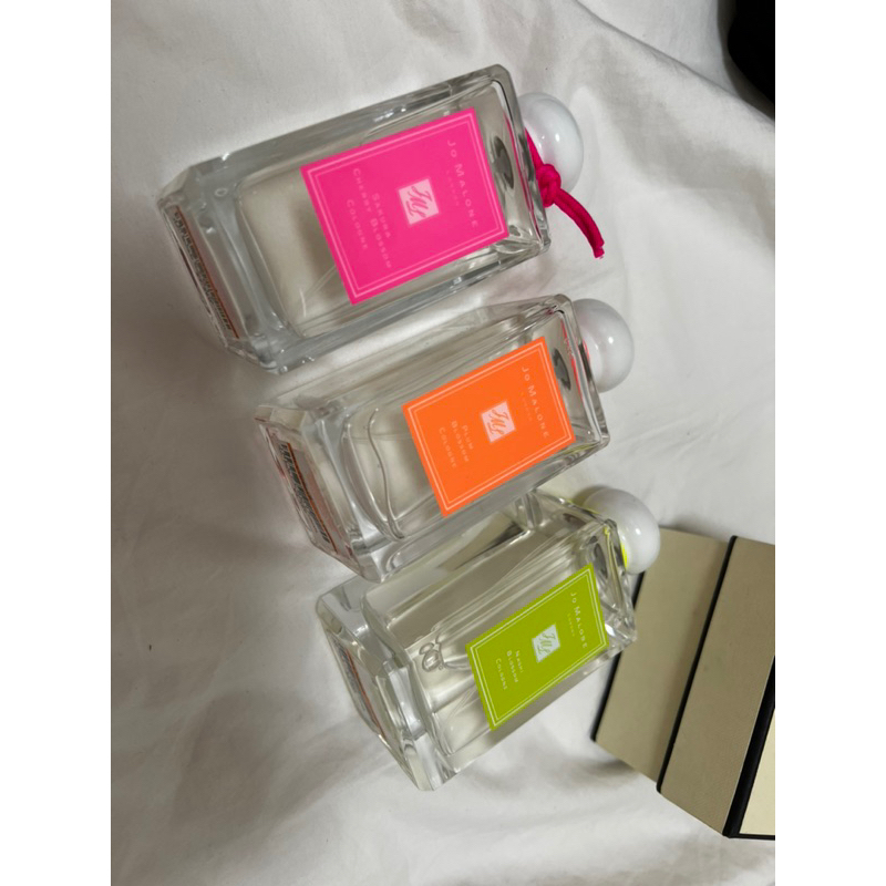 Jo malone 櫻花 梅花 甜梨香水 100ml  桃園機場購入僅噴一兩次