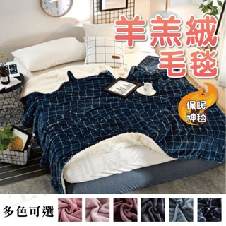 【實體店面】200*230cm加大 超柔法蘭絨暖暖毯 羊羔絨 雙層 暖暖被 保暖 純色 羊羔絨毯 萬用毯 毛毯 空調毯