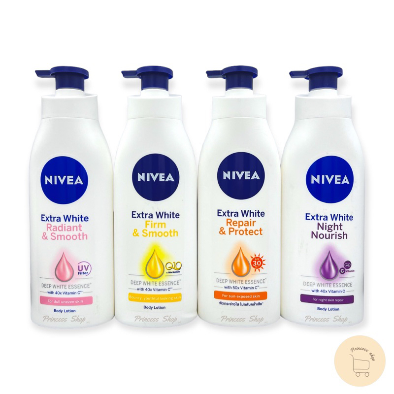 【NIVEA妮維雅】（進口版）潤膚乳液 200ml/350ml/400ml/600ml【大公主小舖】