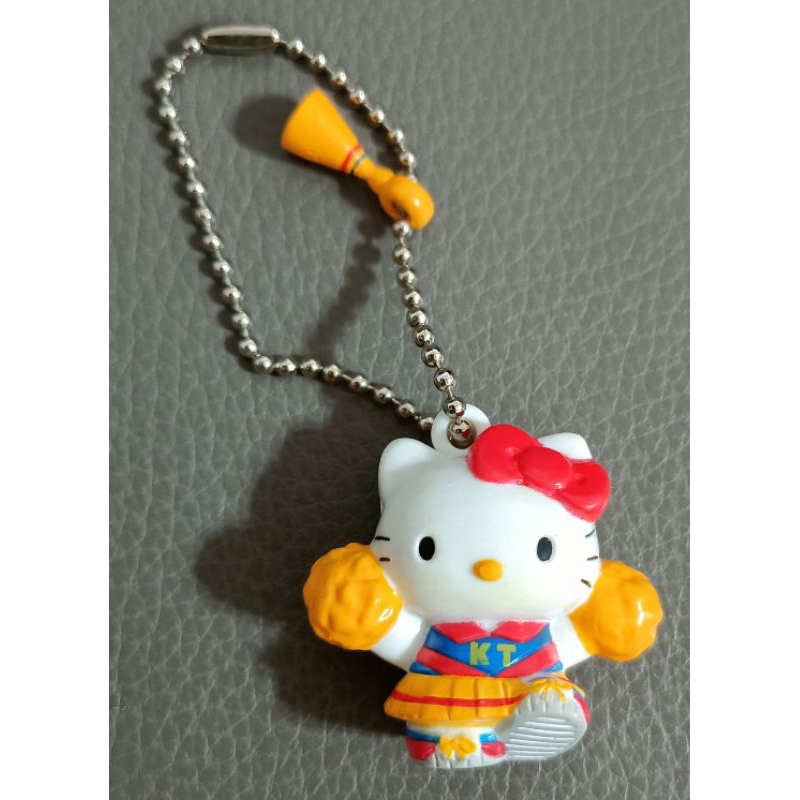 * 瑕疵出清 日本 三麗鷗 Hello Kitty 凱蒂貓 啦啦隊 造型 公仔 珠鍊 吊飾
