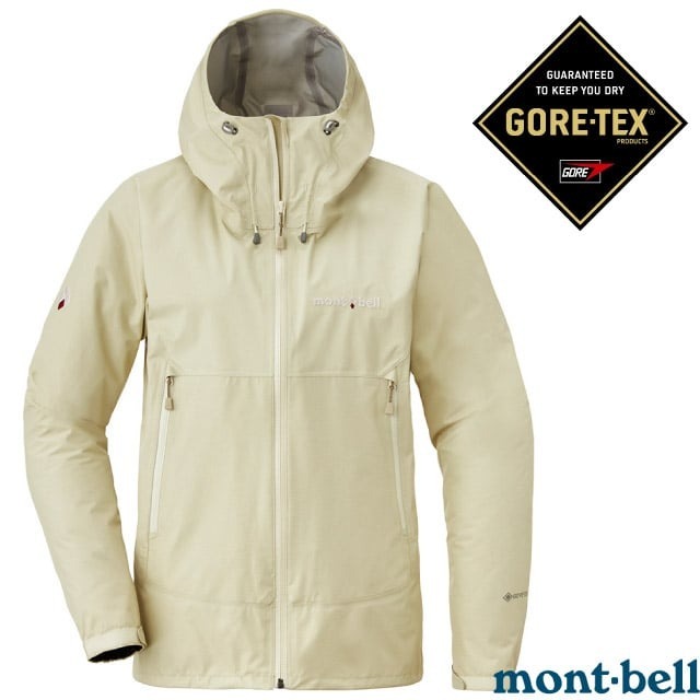 【MONT-BELL】送》女 款保暖耐磨透氣連帽防水外套 雨中舞者 GORE-TEX 登山風雨衣 衝鋒衣_1128619