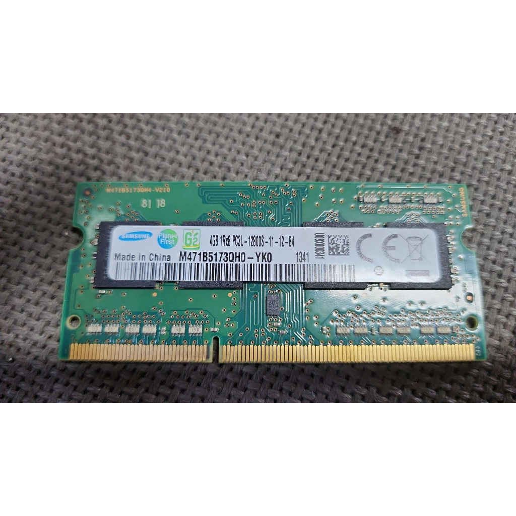 含稅 三星 美光 SK海力士 聯想 創見 低電壓 DDR3 1600 12800 4GB 筆電用 保1個月 04R007