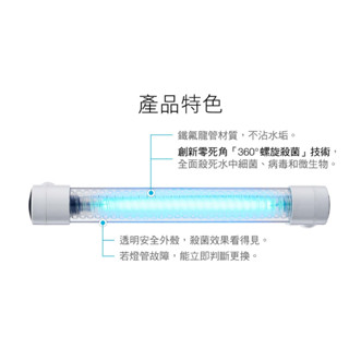 多功能UV-C紫外線殺菌燈組(另有單賣UVC燈管)