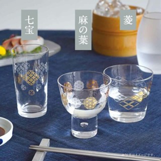 🎁現貨 日本製 東洋佐佐木 烈酒杯 和紋高臺 清酒杯 玻璃杯 交換禮物