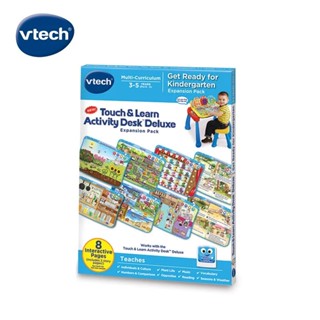 【英國 Vtech 】互動學習點讀桌圖鑑套卡組-幼兒園入學啟蒙(3-5Y)