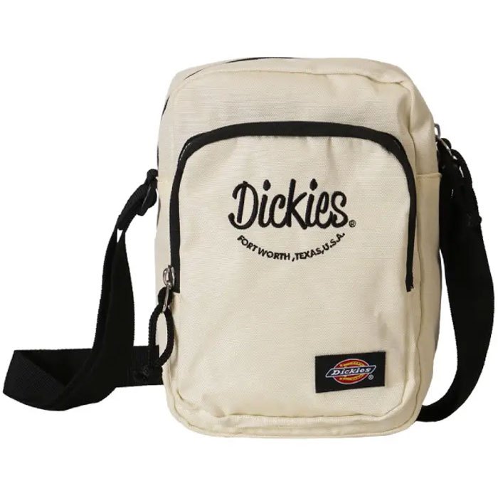 【DICKIES】日本限定 80054600-02 HW LOGO SHOULDER BAG 直立 側背包 (米白色)