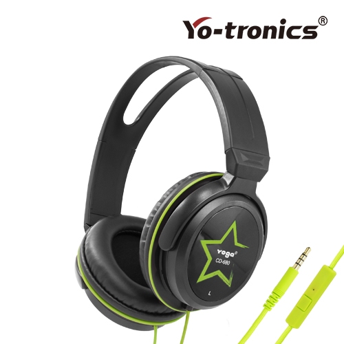 【Yo-tronics】CD-680  日本設計師合作款 立體聲音樂耳機 手機電腦 電玩手遊 有線耳麥