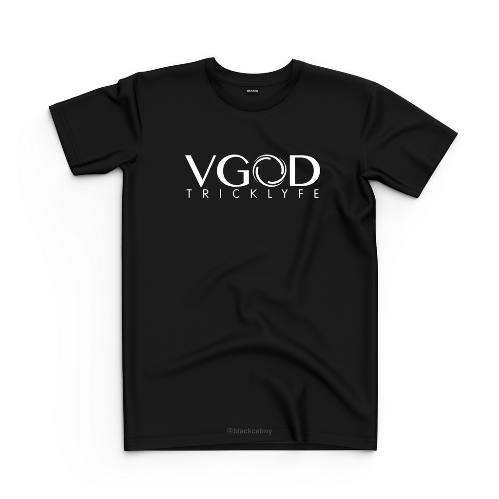 【買五贈一】Vgod - TRICKLYFE VAPE T 恤棉 T 恤