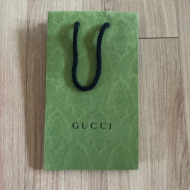 Gucci紙袋💚專櫃購入✨