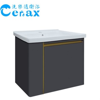 【CERAX洗樂適衛浴】Laister 萊斯特60CM瓷盆不鏽鋼浴櫃組，不含龍頭，100%防水(ST5722/6048)