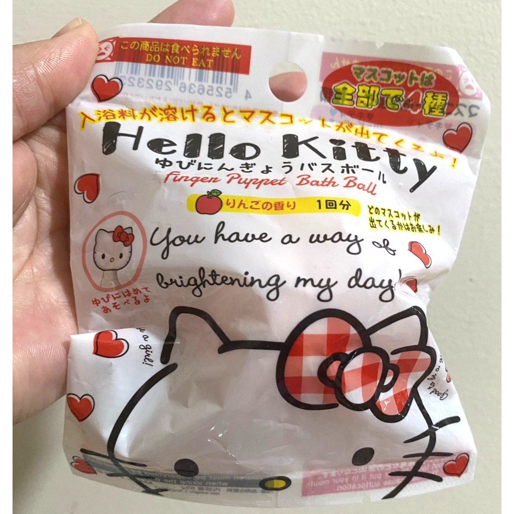 日本 正版 泡澡球  Hello kitty / KT 沐浴球、入浴劑