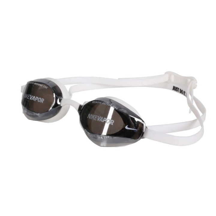 【NIKE】出清商品 NIKE VAPOR 成人專業型鏡面泳鏡 白色 NESSA176-100