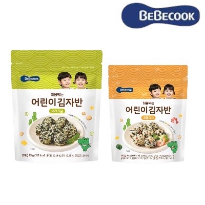 【BEBECOOK】寶膳 幼兒初食海苔酥-原味(25g)/海味蔬菜(25g)