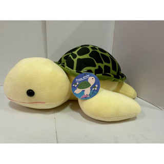 綠蠵龜12吋 陸龜35公分 可愛模擬海龜陸龜 烏龜 海洋生物 公仔玩偶 絨毛娃娃 抱枕療癒 兒童交換禮物 全新現貨超低價