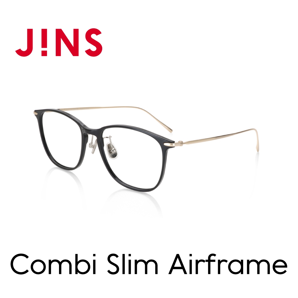 JINS Combi Slim Airframe 輕量眼鏡(UUF-20A-005)黑色