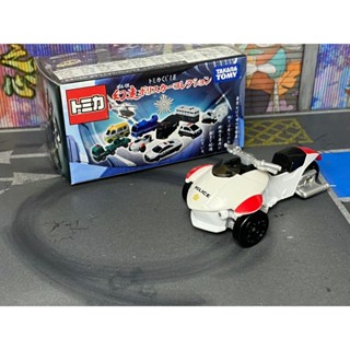 TOMICA-B02-已拆封-幻走18警隊 警用三輪機車