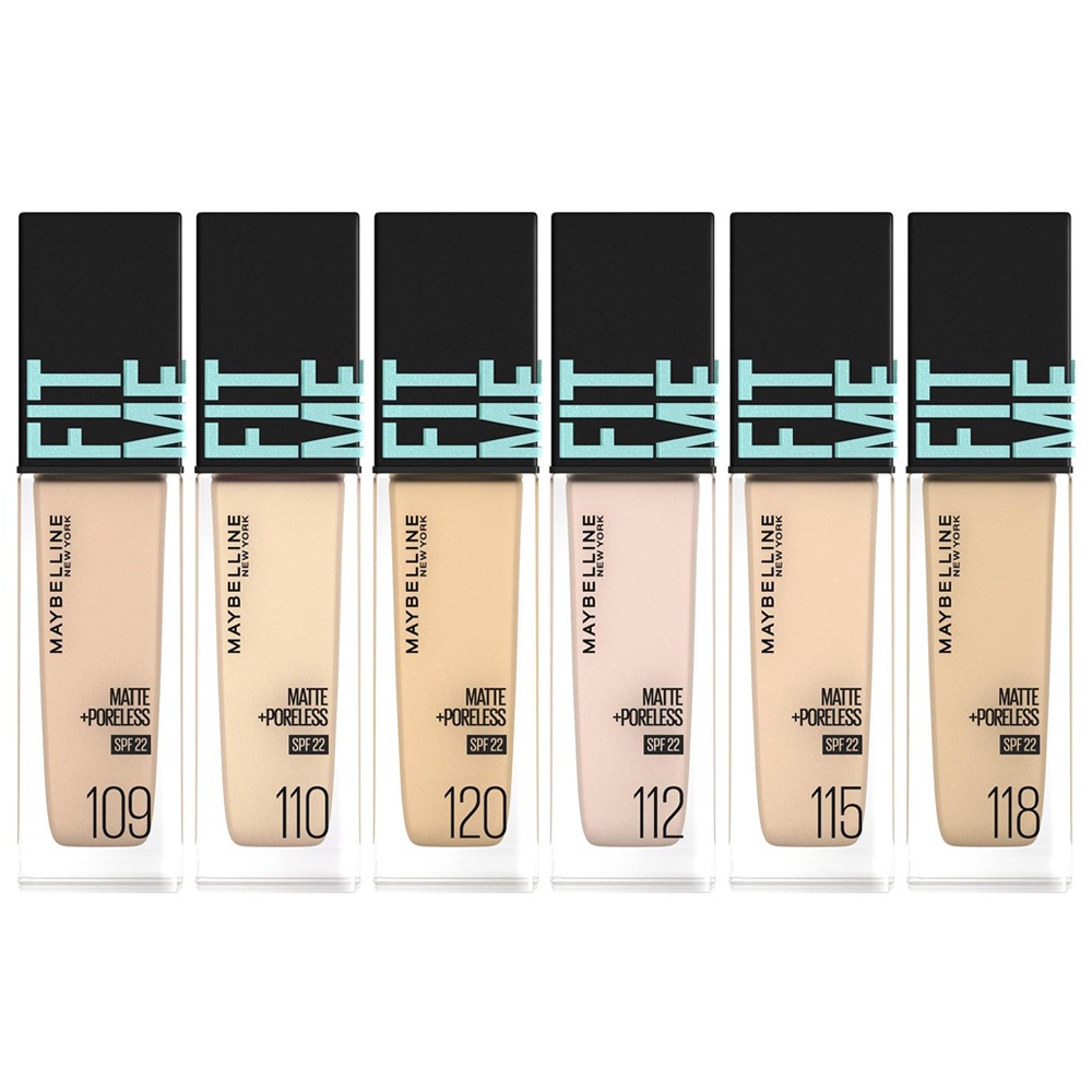 Maybelline媚比琳 FIT ME反孔特霧粉底液 共6色【佳瑪】升級版