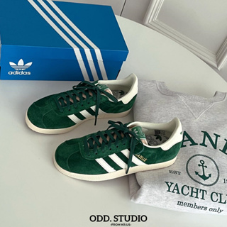 ODD/ Adidas Originals Gazelle 孔雀綠 森林綠 綠色 藍白 復古 休閒鞋 GY7338