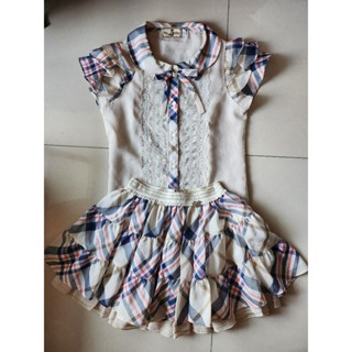 二手~ Classic Teddy 精典泰迪女童小洋裝~130公分~