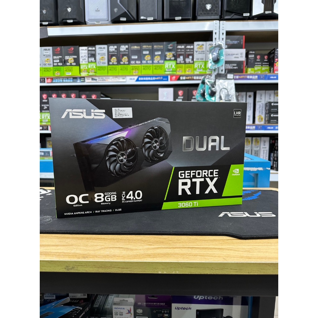 (售完為止 門市自取有優惠) ASUS DUAL RTX3060TI O8G