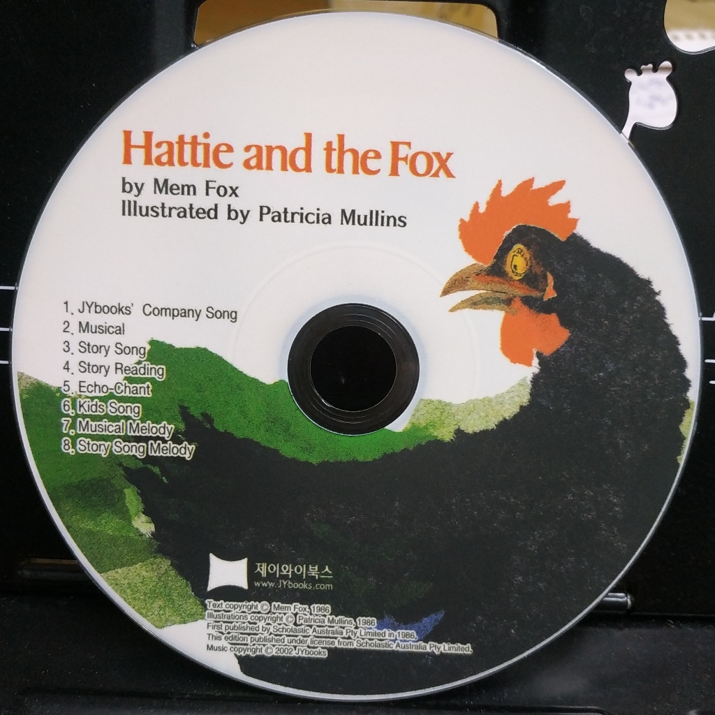 (二手 CD) Hattie and the Fox 單CD 無書 (韓國JY Books版) (廖彩杏老師推薦)