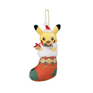 Pokemon - 皮卡丘 聖誕節系列 吊飾
