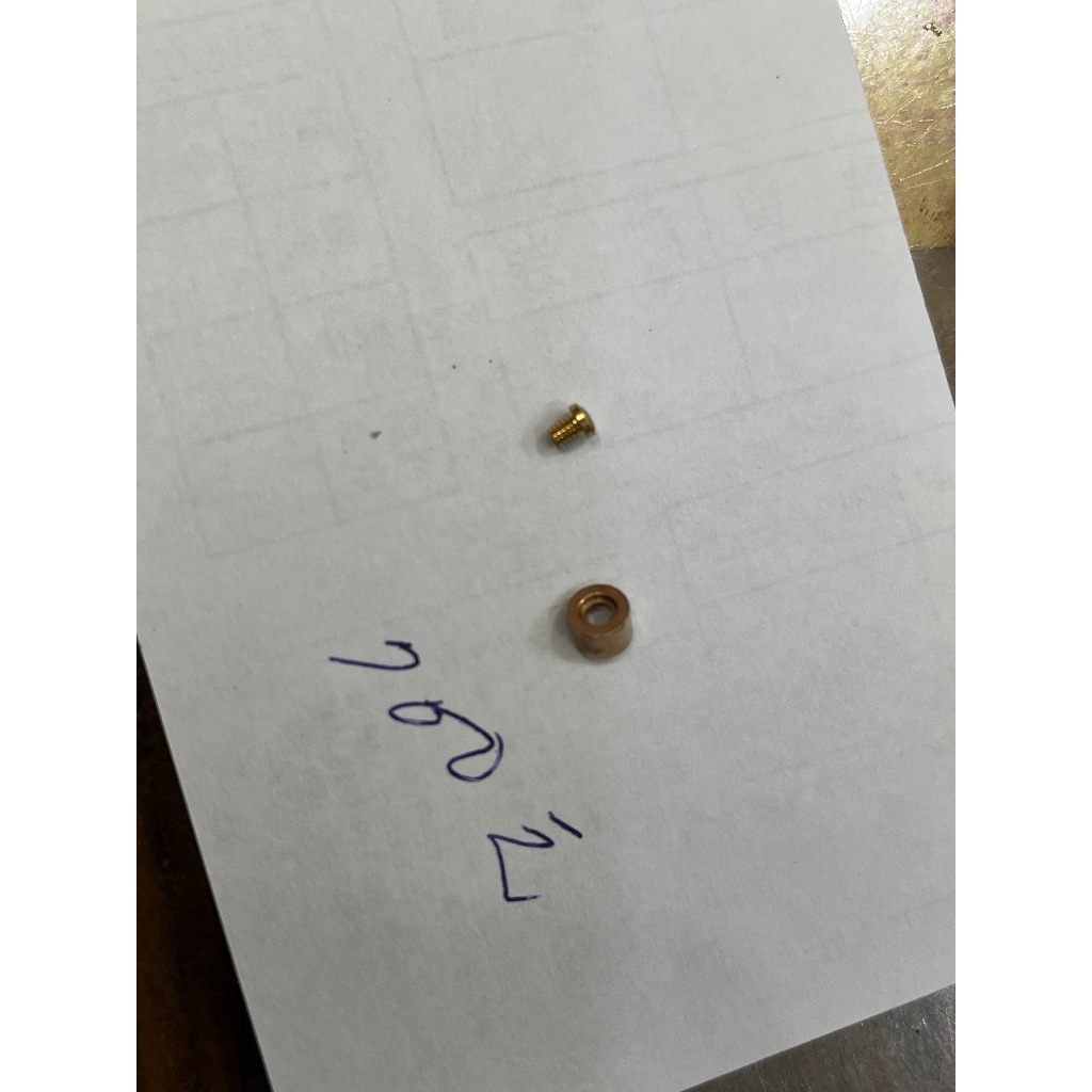 都彭無聲型打火機 固定K片+小螺絲