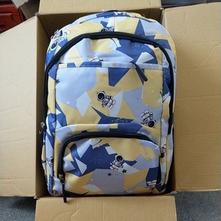Asian太空人大背包 旅行 郊遊48x29x14cm外側4個拉錬