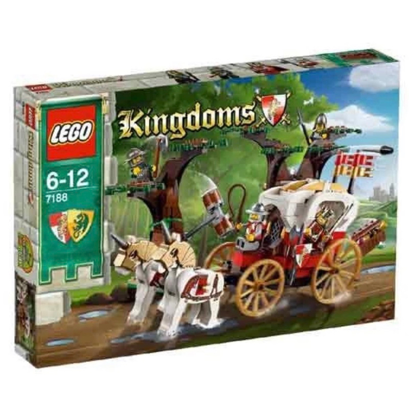 ❗️現貨❗️《超人強》樂高LEGO 7188 國王馬車 城堡系列