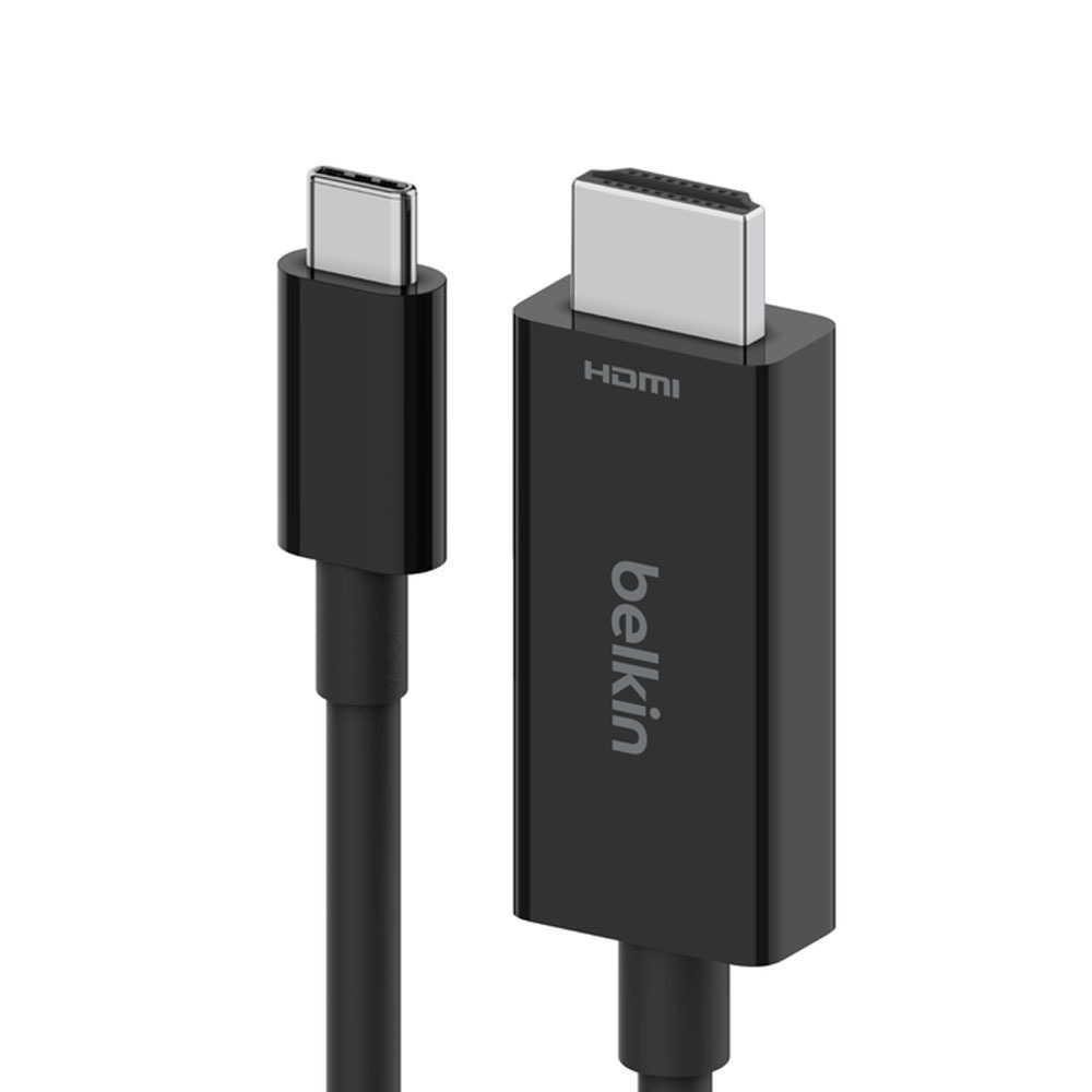 Belkin USB-C 轉 HDMI 2.1 高速傳輸線-2M (AVC012bt2MBK) 轉接線