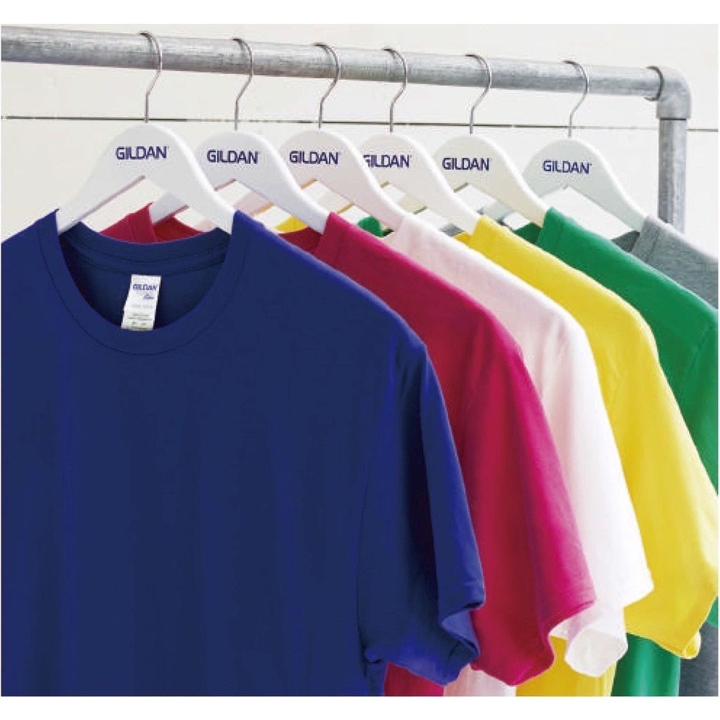 Gildan吉爾登76000系列圓領全棉短袖上衣 素T 短T t恤 大尺碼 棉t  素色上衣 XS~3XL (賣場B)