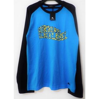 【古著尋寶S】日本製🔵BURBERRY黑標 長袖T恤🔵M號 巴寶莉 日系 品牌 名牌 精品 潮流 上衣 藍色 男生 女生