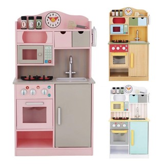 Teamson 佛羅倫斯木製家家酒兒童廚房玩具|廚具組(多色可選)【麗兒採家】