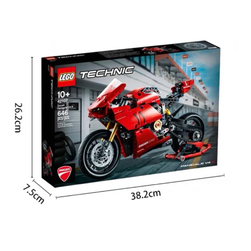 LEGO 42107 全新未拆現貨 正版樂高 杜卡迪Ducati 4R摩托車Technic系列科技機械 交換禮物