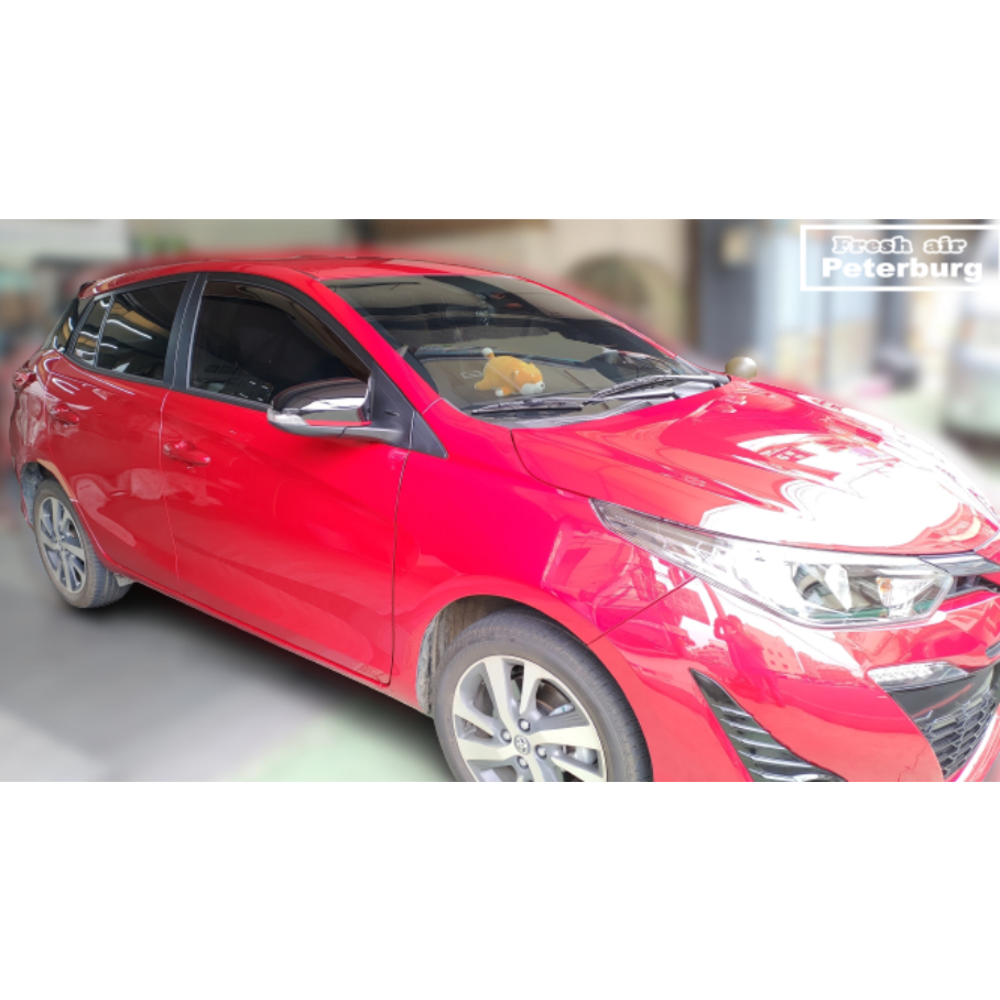 比德堡【標準款】崁入式晴雨窗 TOYOTA豐田 YARIS 2018/5-