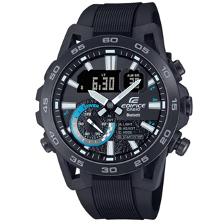 【私聊甜甜價】CASIO EDIFICE 藍牙連線 賽車運動計時腕錶 ECB-40PB-1A