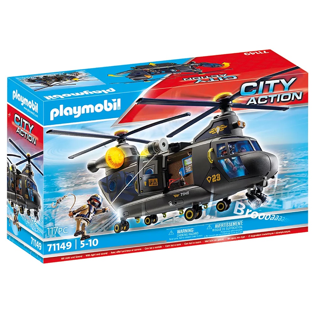 playmobil 摩比人積木 救援戰機 PM71149
