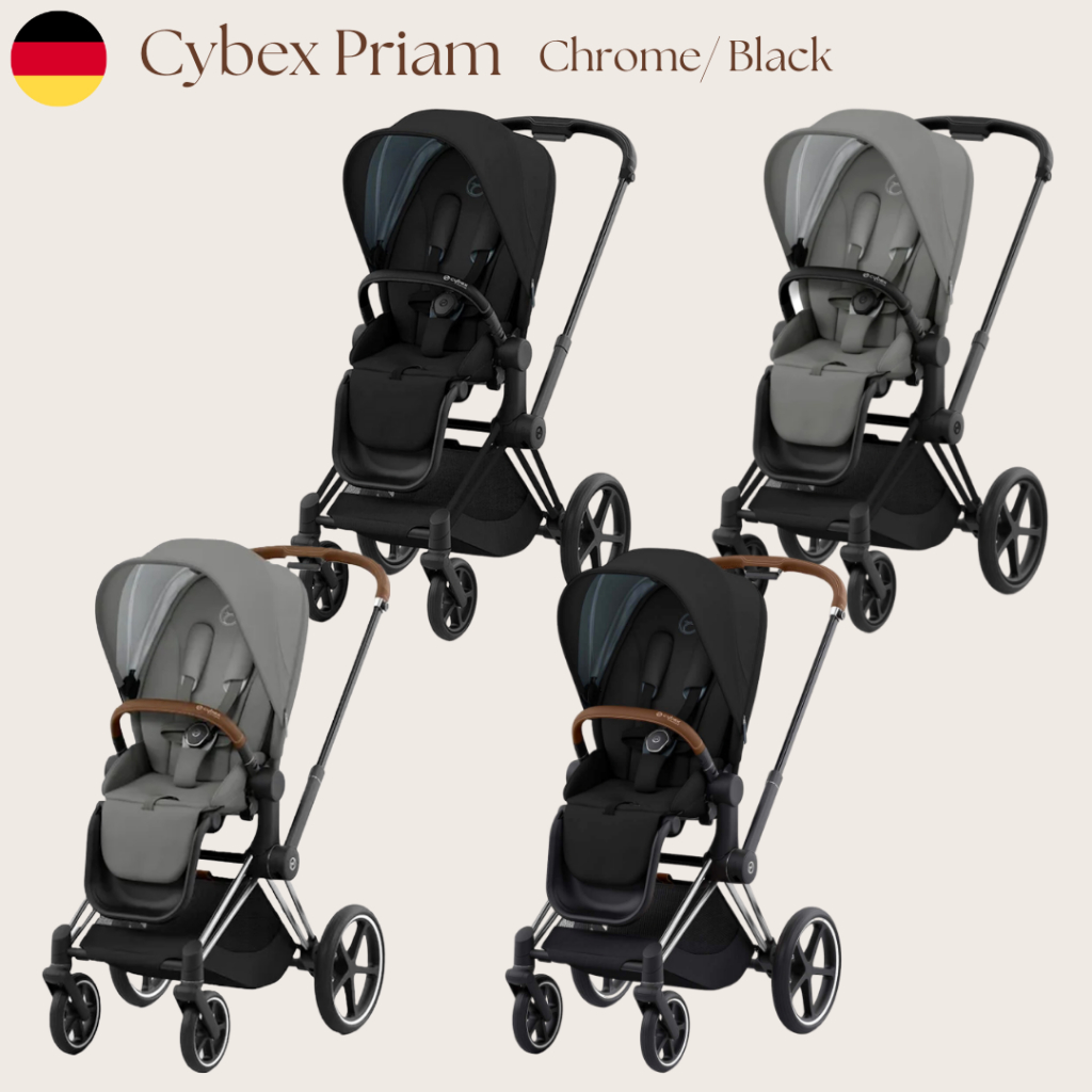 【德國Cybex Priam】 頂級舒適 高景觀 好操控 全功能嬰兒推車 出租 租借 時尚推車