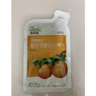 單包現貨 正官莊GoodBASE水梨清潤飲 80ml單包裝