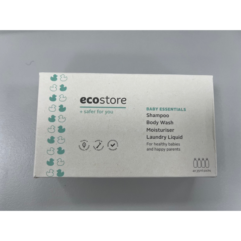 ecostore寶寶系列組合包 嬰兒用品旅行組 洗髮精 沐浴乳 潤膚乳 洗衣精