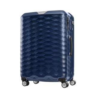 全新品🔥 Samsonite新秀麗 28吋Polygon 極致奢華PC硬殼煞車雙輪TSA行李箱/藍色