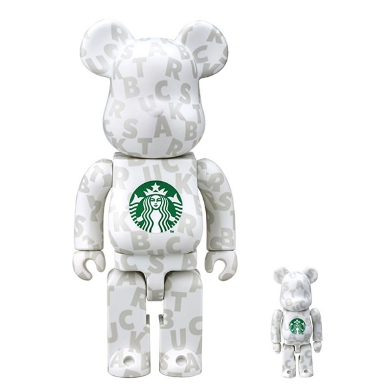 400%+100% 星巴克BE@RBRICK 星巴克 庫柏力克熊