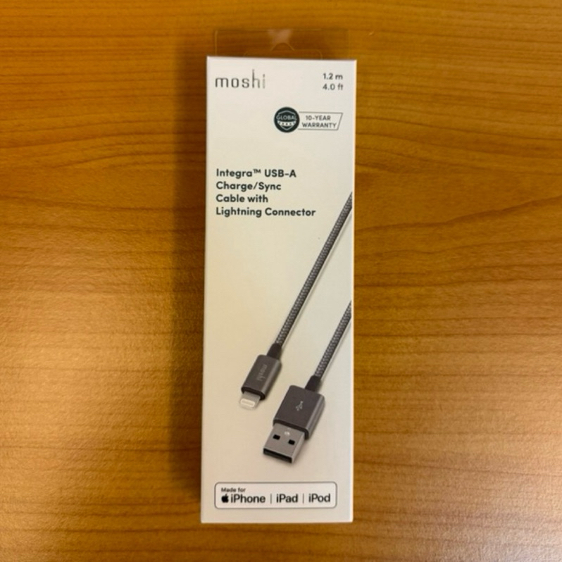 moshi USB-A to lightning 充電線 傳輸線 iPhone充電線