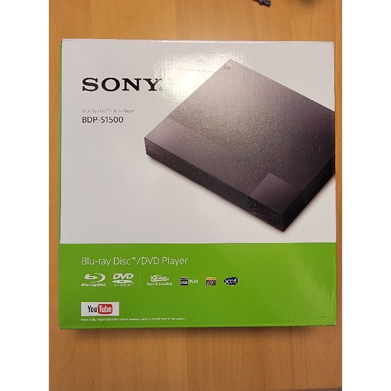 Sony s1500 藍光播放器 二手