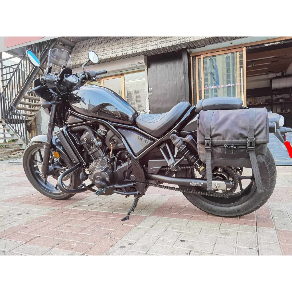 Rebel 1100T MT防水側包 適用於 本田 Rebel 1100T改裝馬鞍包支架組 Rebel250 機車騎士