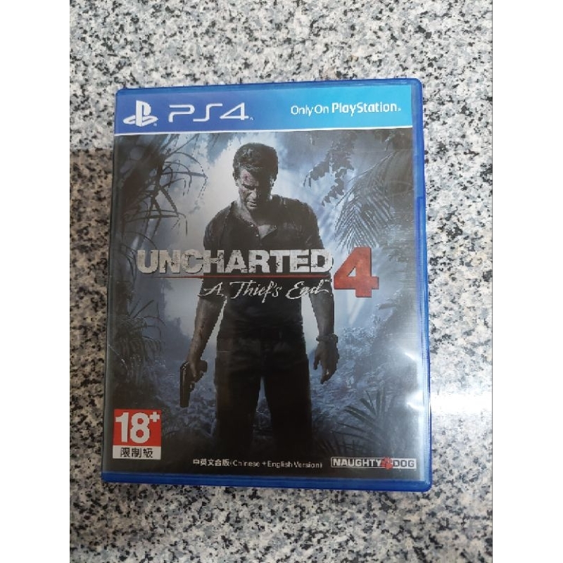 PS4 秘境探險 4 盜賊末路 UNCHARTED 4 中英合版 秘境探險4 二手