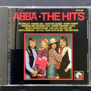 Abba 阿巴合唱團-The Hits熱門歌曲輯 Waterloo/S.O.S..1986年法國MPO01首版無ifpi